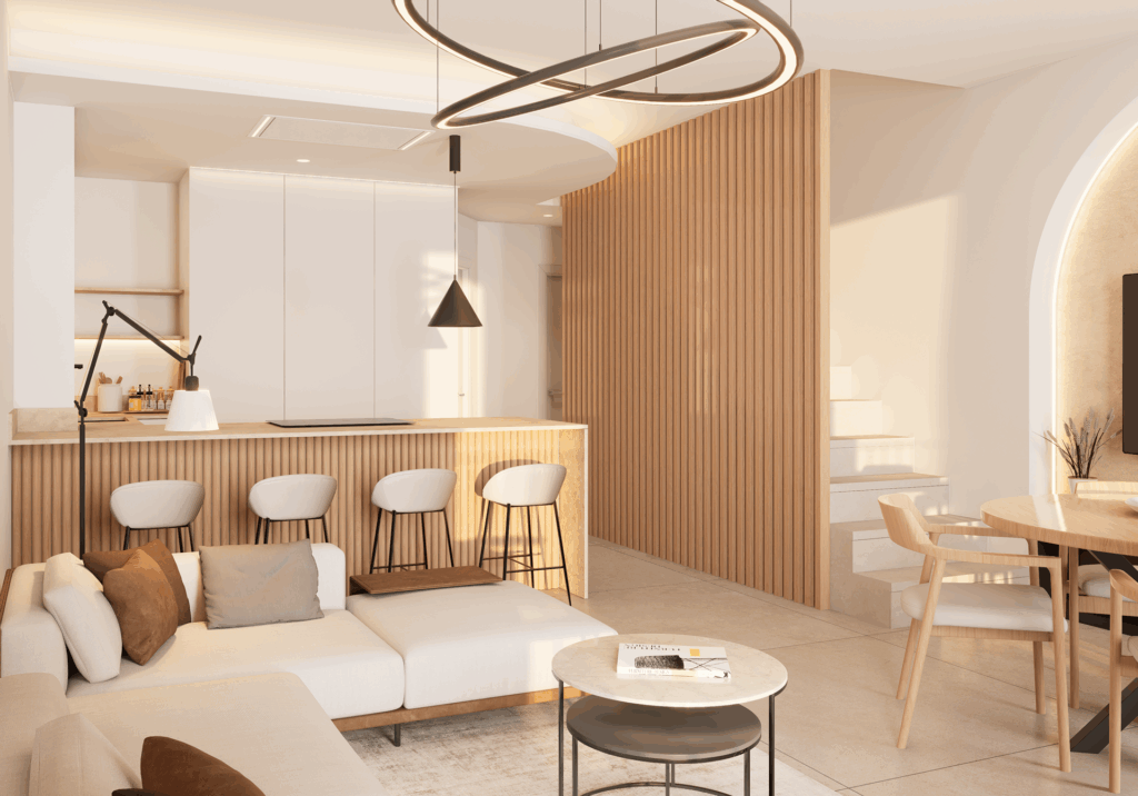 vivienda plurifamiliar Doctor Castañón interior escalera Málaga